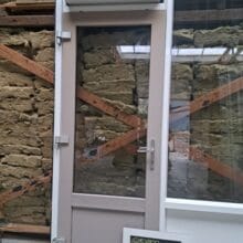 Alternative view of Kunststof achterdeur met zijlicht (176x246 cm) nr.3