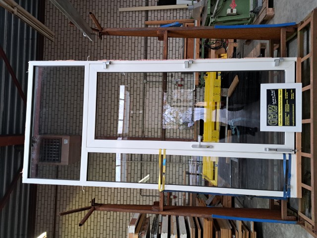 Aluminium deur (154x323,5 cm) nr.1