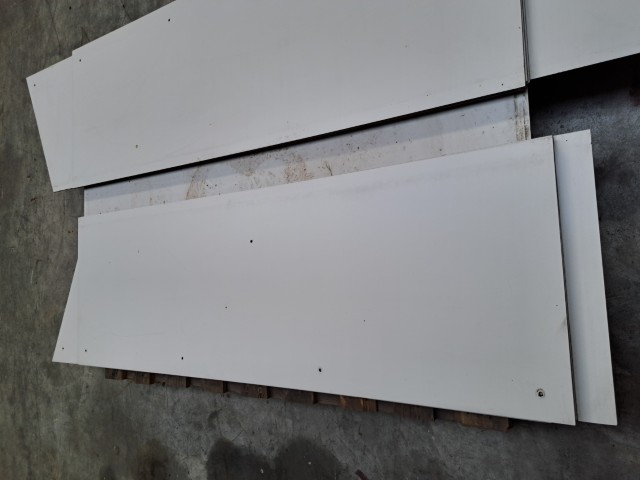 Alternative view of Trespa wit (gebruikt) 6 mm