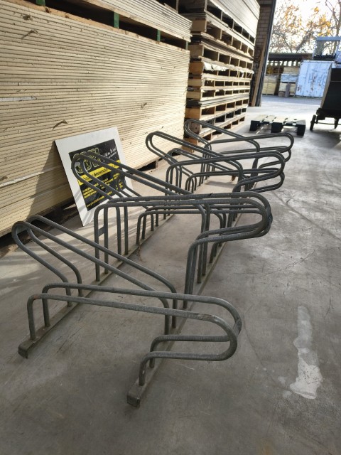 Fietsenrek dubbelzijdig 13 fietsen (194 cm)