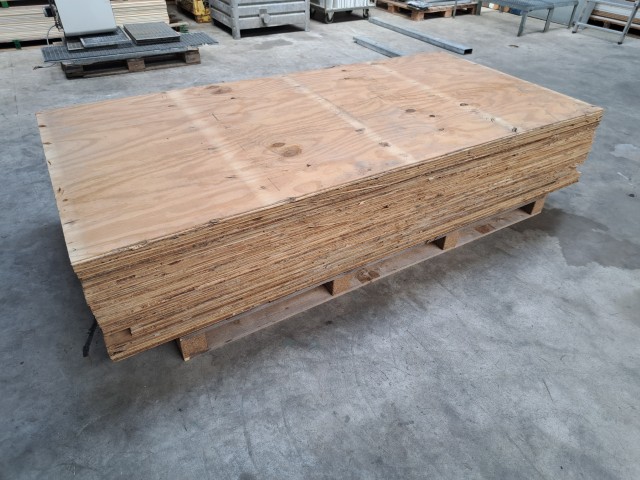 Underlayment platen (gebruikt)