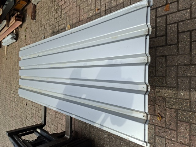 Damwand platen grijs (gebruikt) nr.1